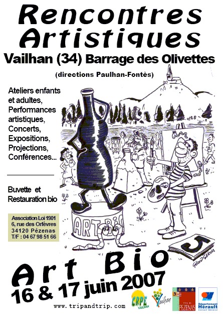 Affiche Rencontres Art Bio